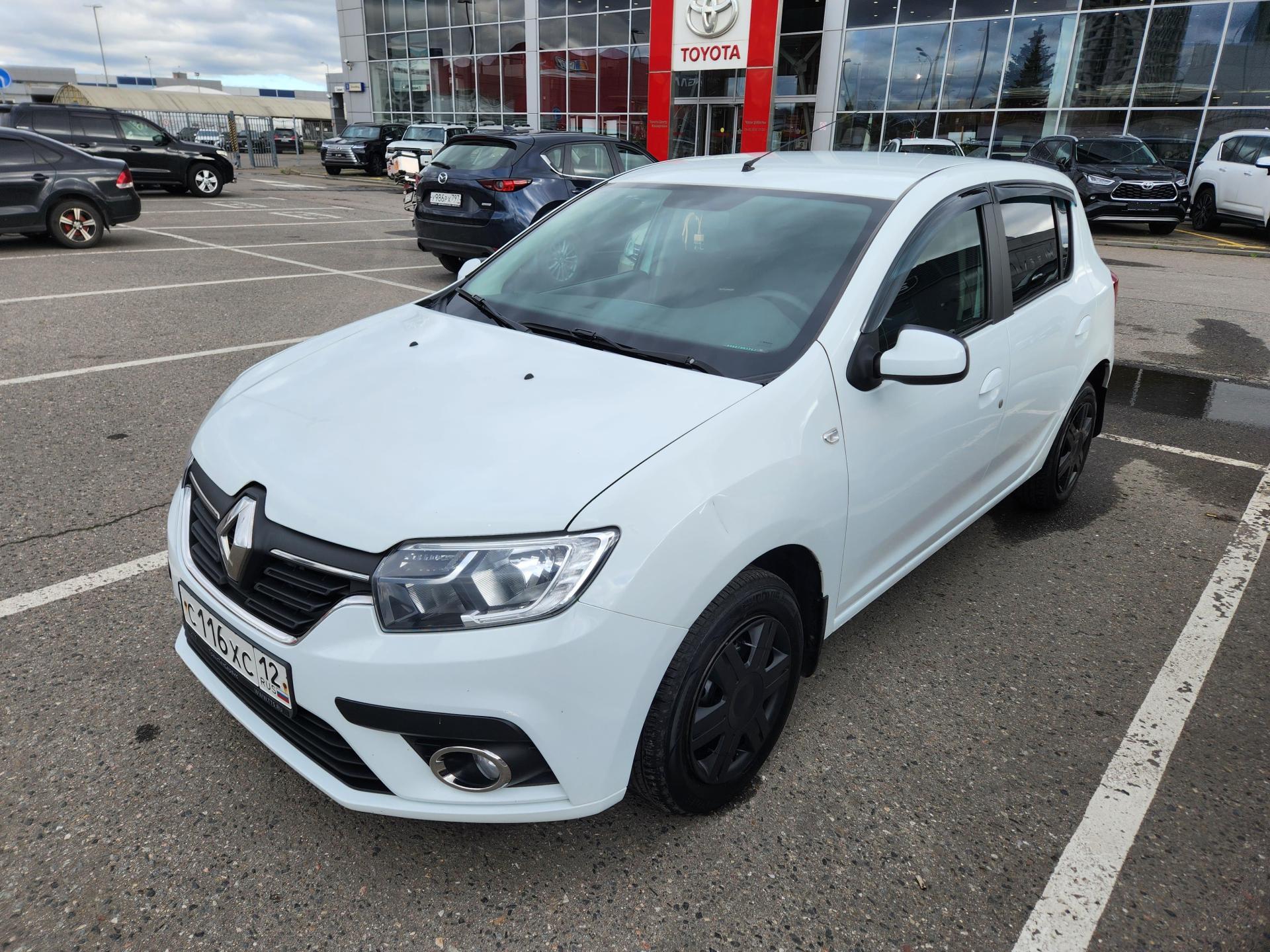 Renault Sandero, II Рестайлинг