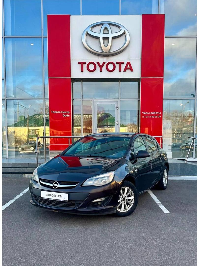 Opel Astra, J Рестайлинг